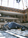 Bank of America atrium, stairs to mall level